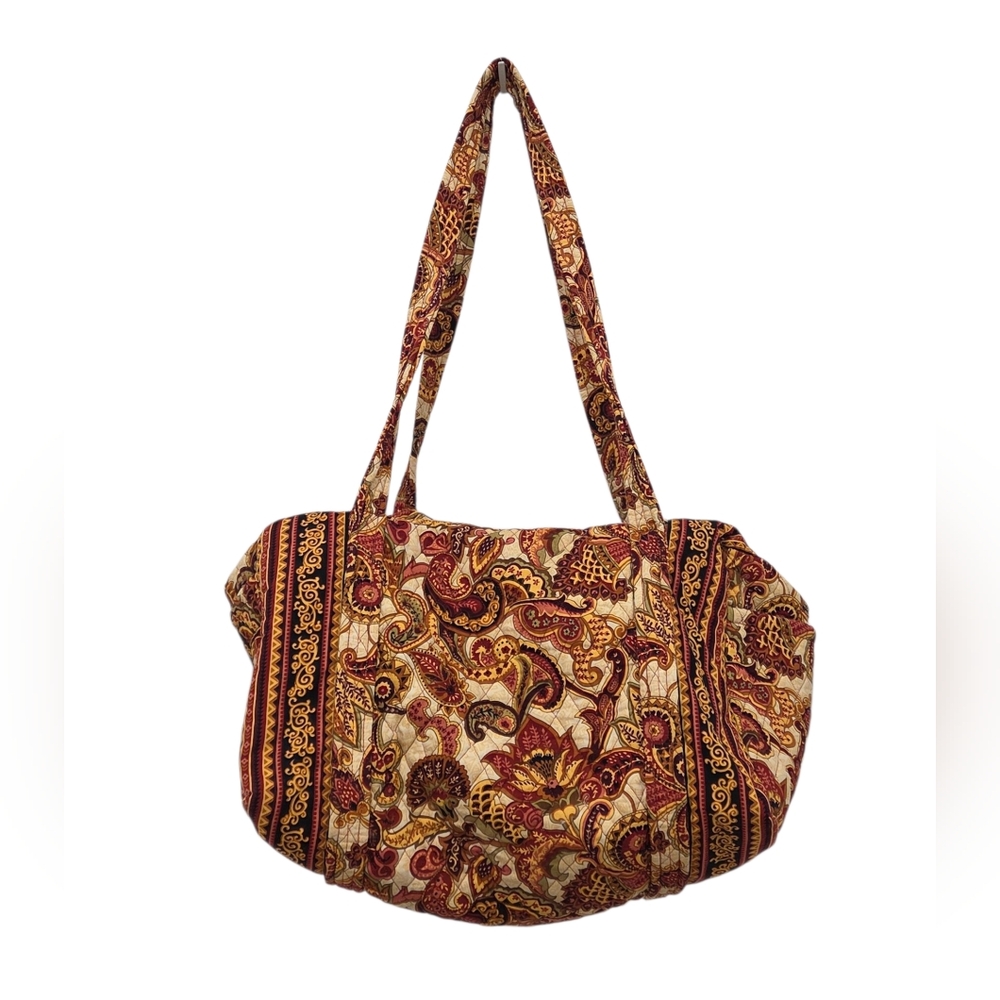 Paisley Patterned Tote Bag - Multicolor - Picture 1 of 11
